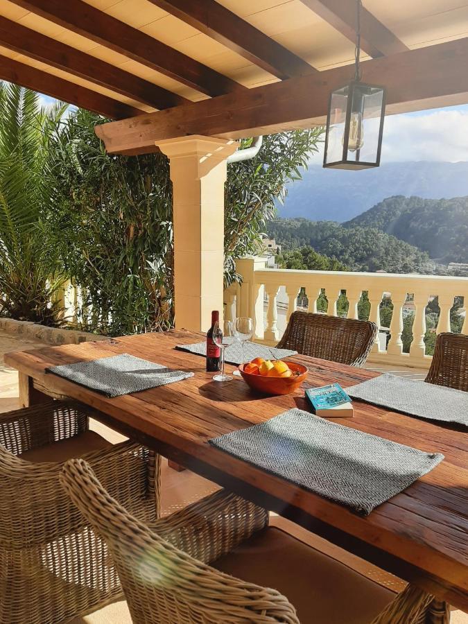 Апартаменты Casa Sol With Private Terrace, Garden, Pool, Beautiful View Пуэтро де Соллер Экстерьер фото