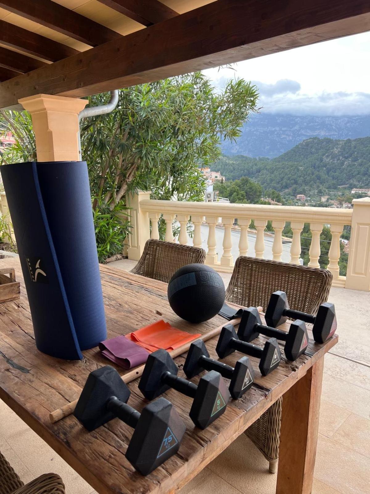 Апартаменты Casa Sol With Private Terrace, Garden, Pool, Beautiful View Пуэтро де Соллер Экстерьер фото